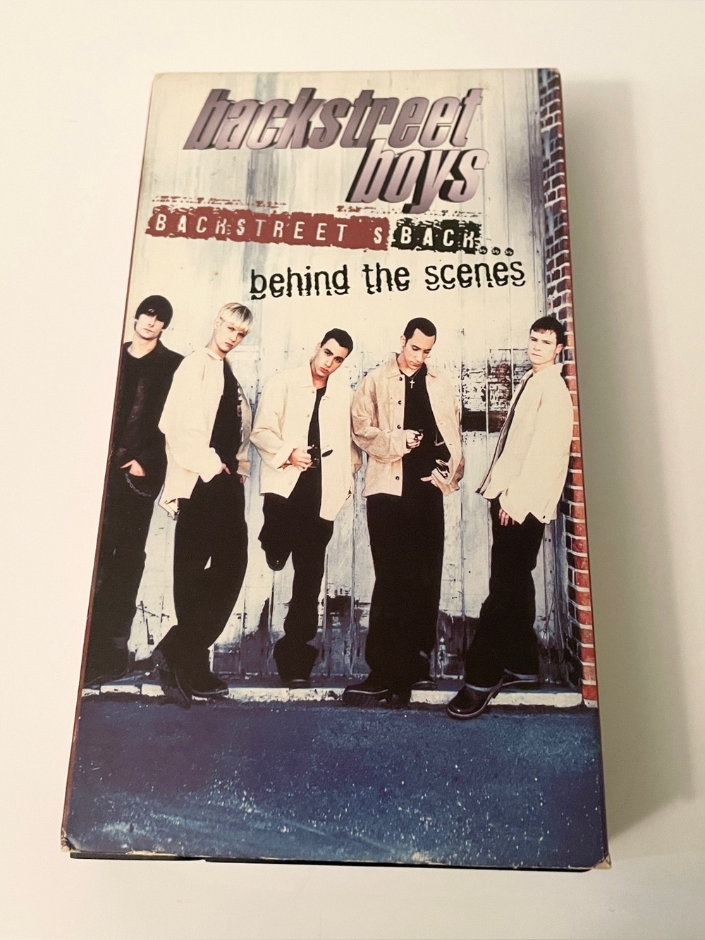 Vintage Backstreet Boys VHS Tape Backstreet’s Back: Behind the Scenes (1997)